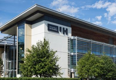 The University of Hertfordshire de Havilland campus. Hatfield, UK The University of Hertfordshire de Havilland campus. Hatfield, UK