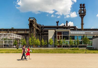 Belval Campus of the University of Luxembourg in Esch-sur-Alzette, Luxembourg