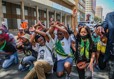 South African students want those in tuition arrears to be allowed back to class 
