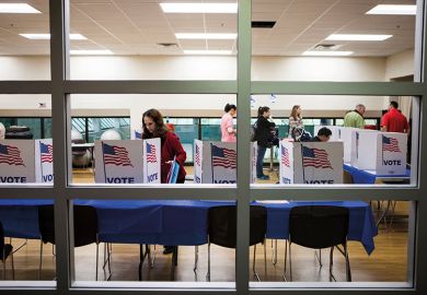 Voting booths
