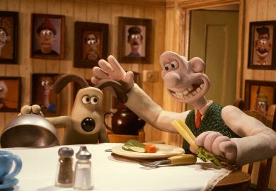 Film Still from Wallace & Gromit: The Curse of the Were-Rabbit Film Still from Wallace & Gromit: The Curse of the Were-Rabbit