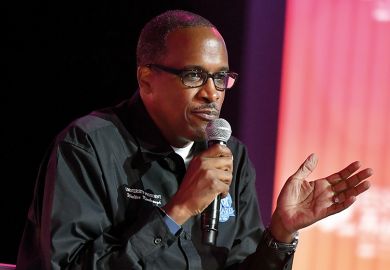 Walter Kimbrough on stage at 2019 Essence Festival