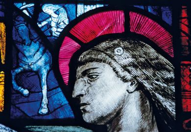 War memorial window (detail), St Bartholomew's church, Ottawa, Canada