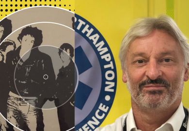 Nick Petford in rock band and today montage