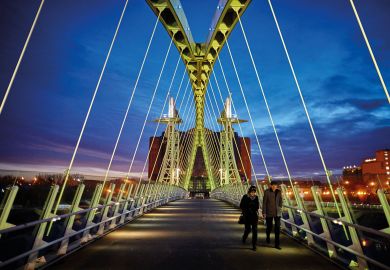  Media City in Salford Quays to illustrate Salford’s ‘golden triangle’ plan for regional revival