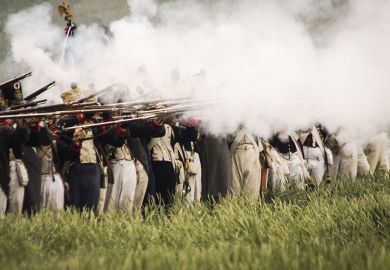 Firing line of the French line infantry reenactment to illustrate Focus on early-stage research urged for Horizon successor