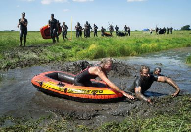 The Netherlands mud marathon to illustrate Is early career precarity finally being addressed?