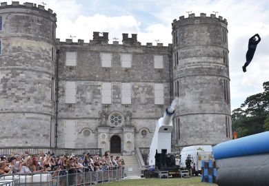 Rodrigo Perez gets fired from a Human Cannonball to illustrate Stay together or go alone? National pay bargaining reconsidered