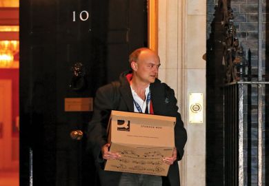 Dominic Cummings carries a box as he departs from number 10 Downing Street in London, U.K Dominic Cummings carries a box as he departs from number 10 Downing Street in London, U.K as UKRI is ‘paying price for loss of Dominic Cummings