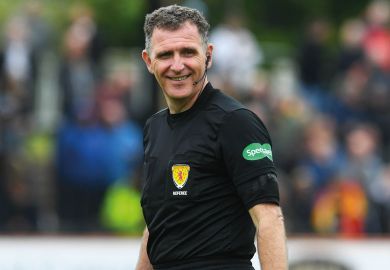 John McKendrick as Referee as described in the article