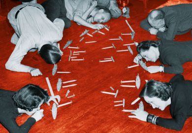 People playing a naval game called Pratt's War Game People playing battleships to illustrate What the FRAP happens next? Four priorities for reforming the REF