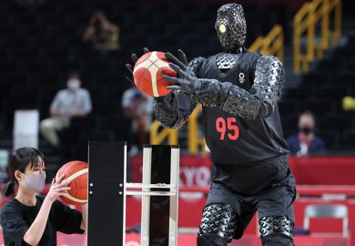 A robot named CUE plays basketball as a metaphor for Fake peer review retractions fuel concerns over Chinese practices