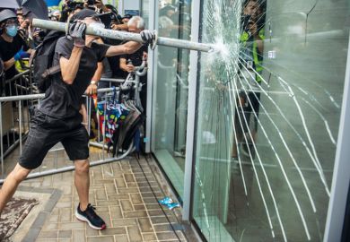 man smash window glass protest_getty.jpg
