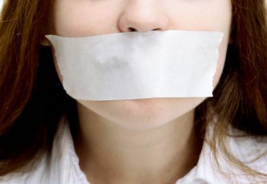 Woman silenced, to represent non-disclosure agreements