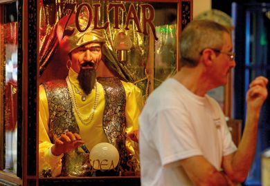 Zoltar arcade cabinet