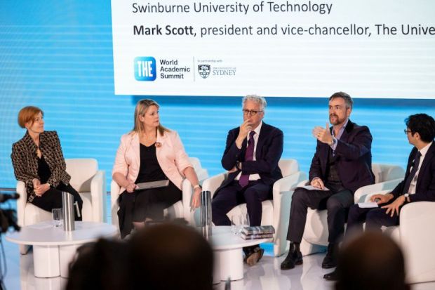 Panel at the World Academic Summit