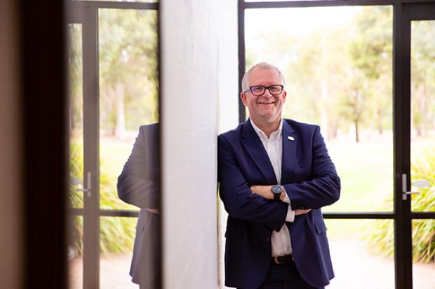 Iain Martin, departing vice-chancellor of Deakin University Iain Martin, departing vice-chancellor of Deakin University