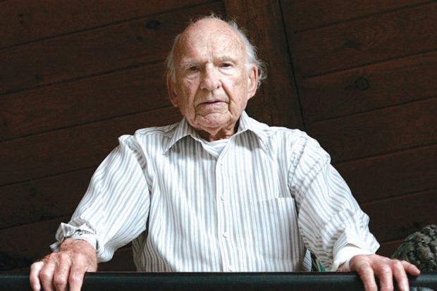 James MacGregor Burns, 1918-2014 | Times Higher Education (THE)