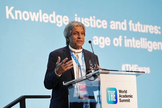 SOAS University of London leader Adam Habib at the Times Higher Education World Academic Summit, Cape Town, 2026. SOAS University of London leader Adam Habib at the Times Higher Education World Academic Summit, Cape Town, 2026.