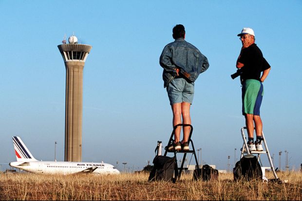 Airplane spotters
