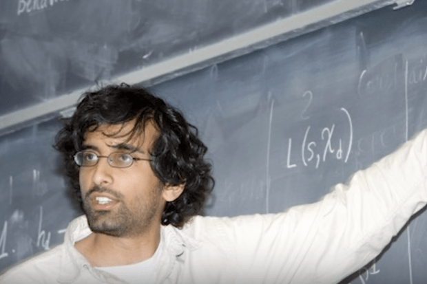 Akshay Venkatesh as a PhD student at Princeton. Picture: Australian Academy of Science.