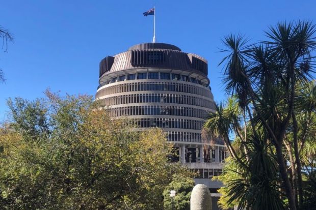 New Zealand Parliament Wellington Beehive
