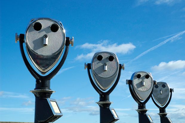 binoculars that look like faces