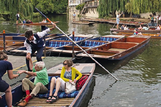 Boats in Cambridge