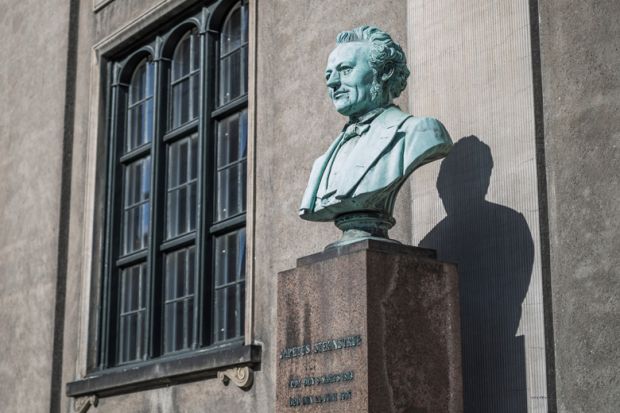 Bust of Japetus Steenstrup, University of Copenhagen, Denmark