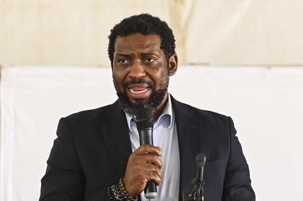 Buti Manamela, Higher education minister, South Africa. Buti Manamela, Higher education minister, South Africa.