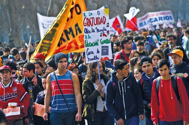 Students in Chile