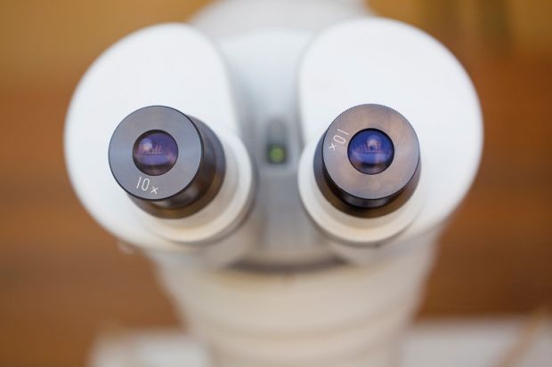 Close-up of microscope Close-up of microscope