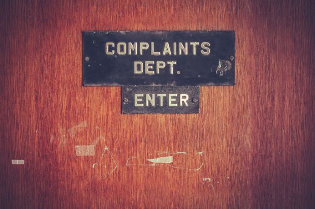 Complaints department