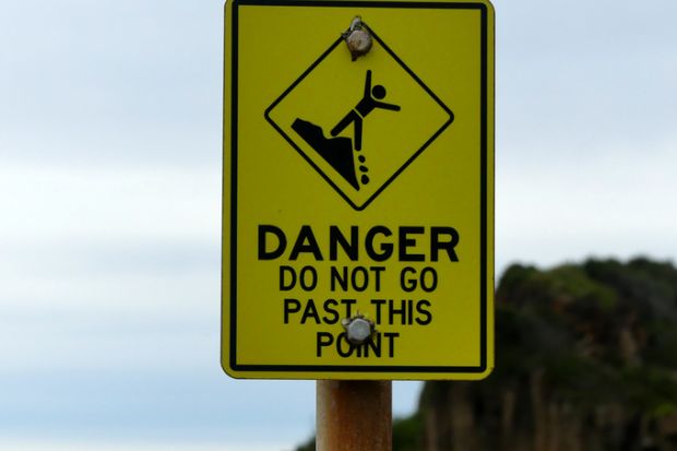 Danger sign Danger sign