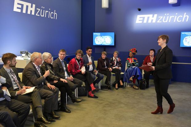 ETH Zurich/ THE event at Davos