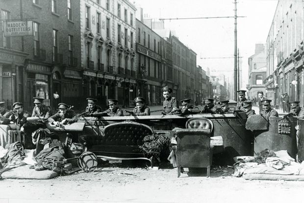 Dublin barricade