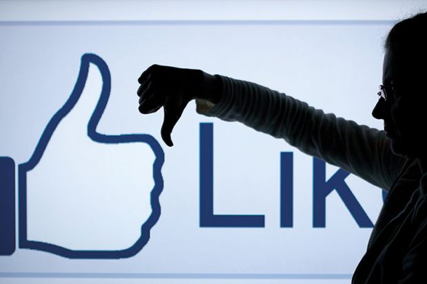 Thumbs down for Facebook