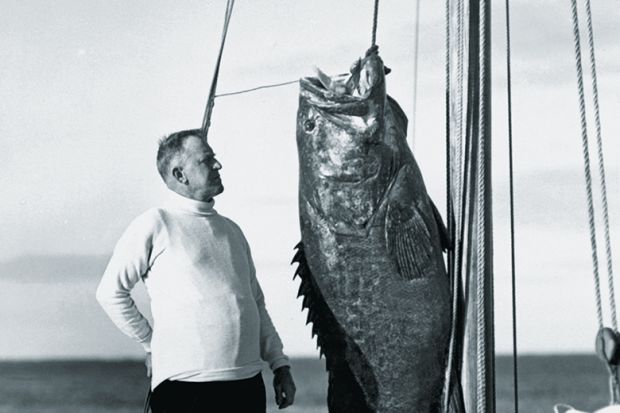 Man with huge fish