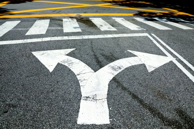 Fork in the road Fork in the road