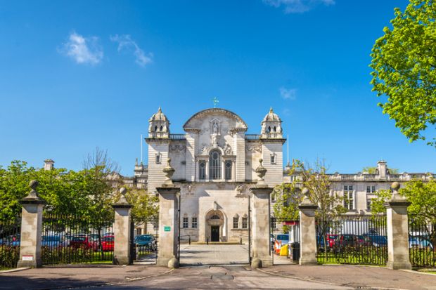 Cardiff University building