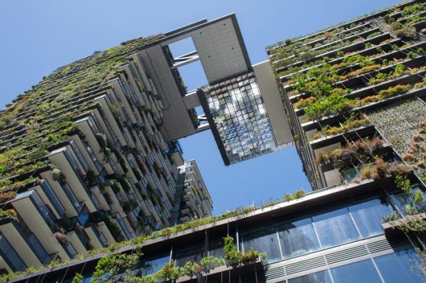 Green building - One Central Park in Sydney