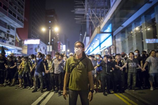 Hong Kong democracy protest