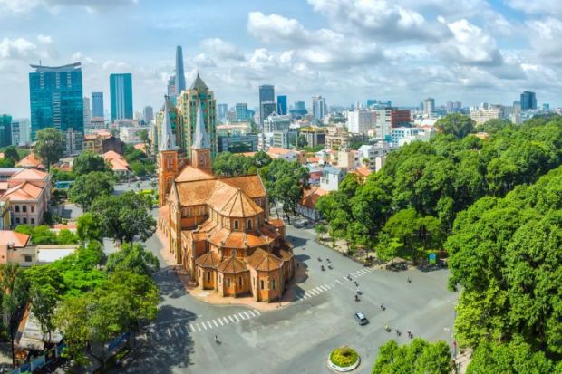 Ho Chi Minh City in Vietnam