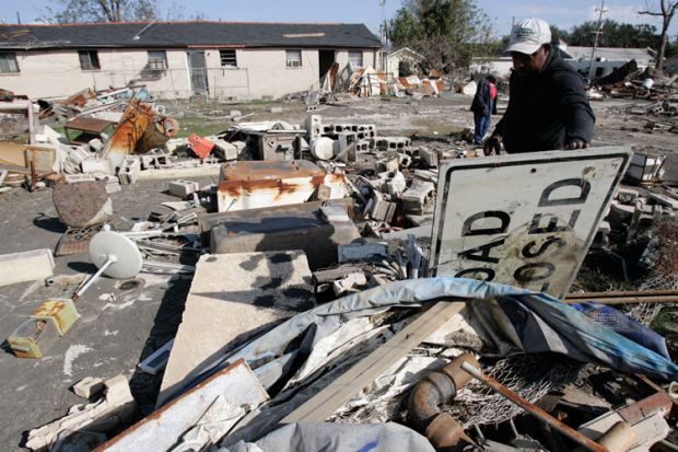 Hurricane Katrina, Lan McClendon, Lower Ninth Ward, New Orleans, Louisiana