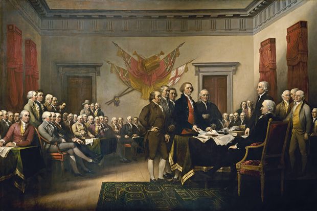 Declaration of Independence (1819) by John Trumbull
