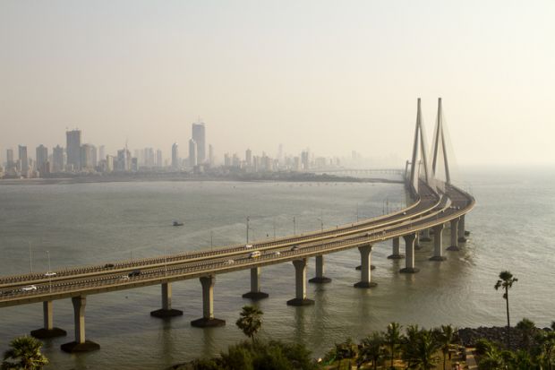 Bandra Worli Sea Link in Mumbai, symbolising bridging Indian divides