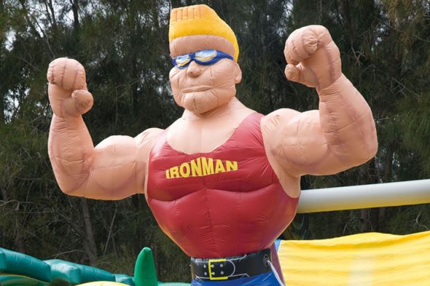 inflatable ironman
