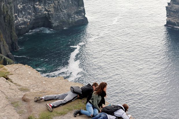 Irish clifftop