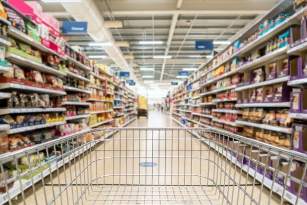supermarket aisle supermarket aisle