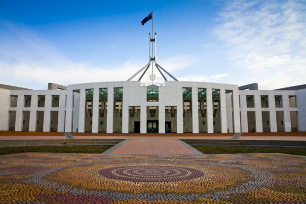 Australian Parliament House in Canberra